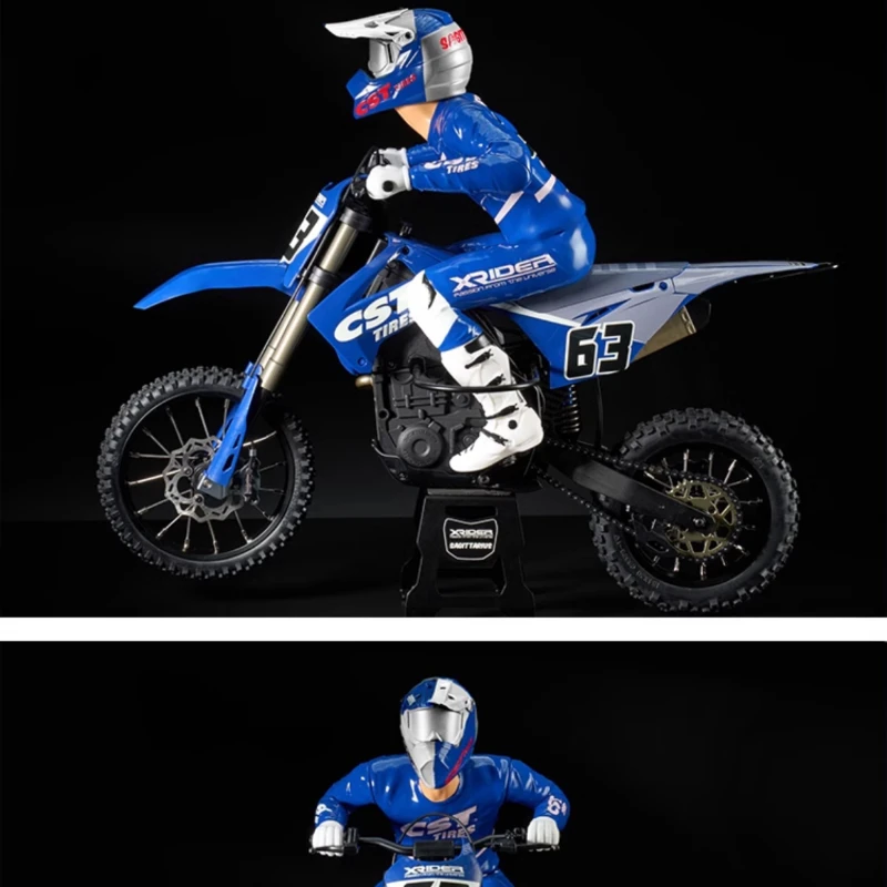 1/14 Electric RC Model Motocross Model Sagittarius Toy Gift Beautiful Car Model 5