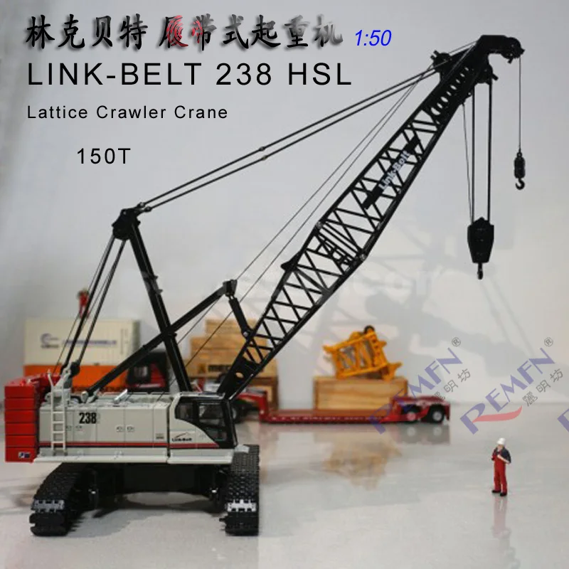 ミニカー 1/50 日立住友 LINK-BELT 238HSL クレーン Amazon.com: Link-Belt 238HSL Crawler Crane 1/50 DIECAST