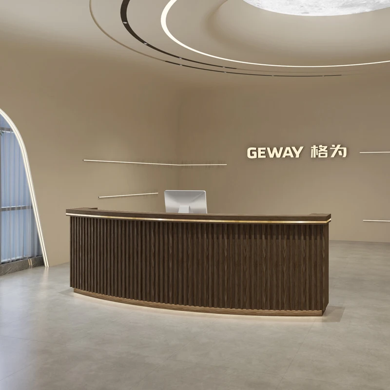 

Modern Luxury Reception Desk Beauty Salon Clothing Store Information Desk Cashier Beautysalon Meubilair Nordic Furniture