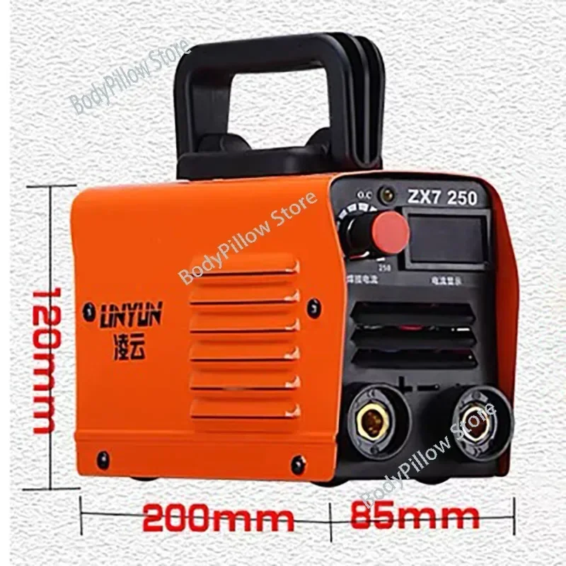 220V Inverter Arc Electric Welding Machine 20-250A IP21 IGBT MMA ARC Welder Digital Display ZX7-250 6mm welding 3