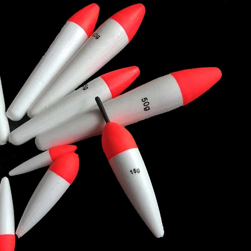 5Pcs  Foam Fishing Float Floating Buoyancy 2g/20g/35g/40g/50g EVA Casting Float Fishing Bobber Flotador Peche Boia Fish Tackle