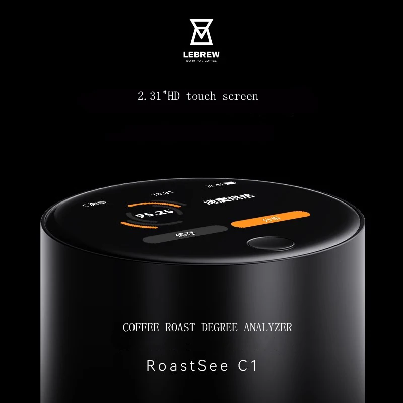 Coffee Bean Roaster Coffee Roaster Machine Portable Charge Coffee Roast Degree Analyzer Machine Touch Screen Roast Equipment