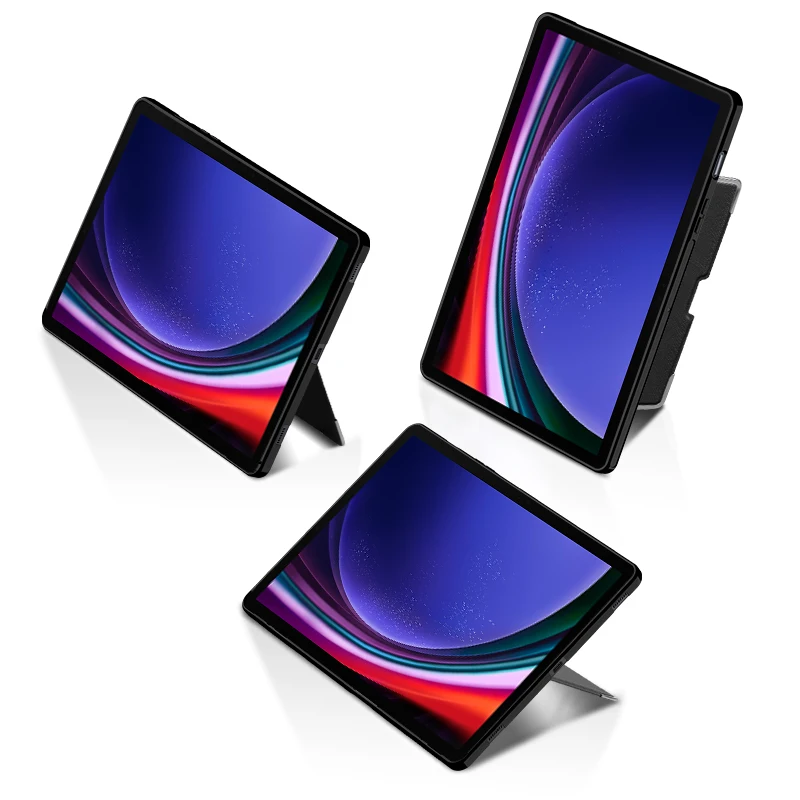 Suporte Capa Shell para Samsung Galaxy Tab Cases Traseiros Kickstand s9 Plus 124 Sm-x810 Sm-x816b Sm-x818u 124 - Imagem 2