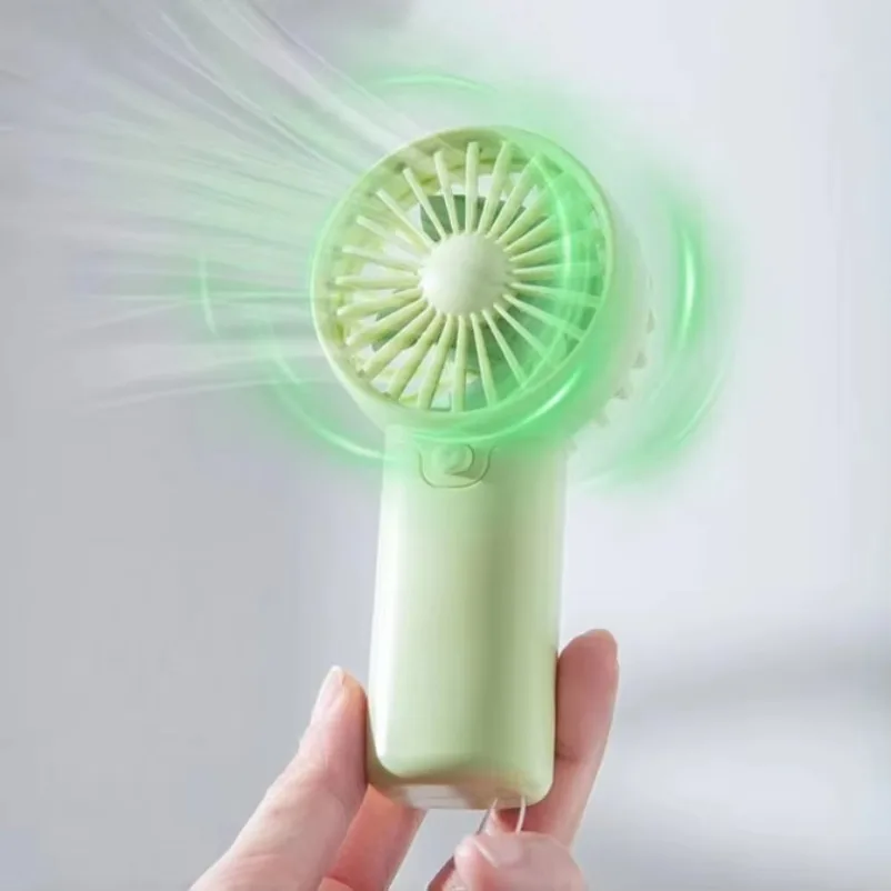 Summer Mini Handheld Small Fans Portable Pocket Battery Fans Suitable for Dormitory Outdoor Office Outdoor Travel Camping Use