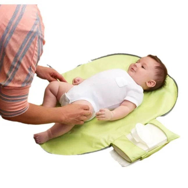 Portable Baby Diaper Changing Pad, Foldable Waterproof Baby Urine Pad, Storage Mat for Changing Diapers