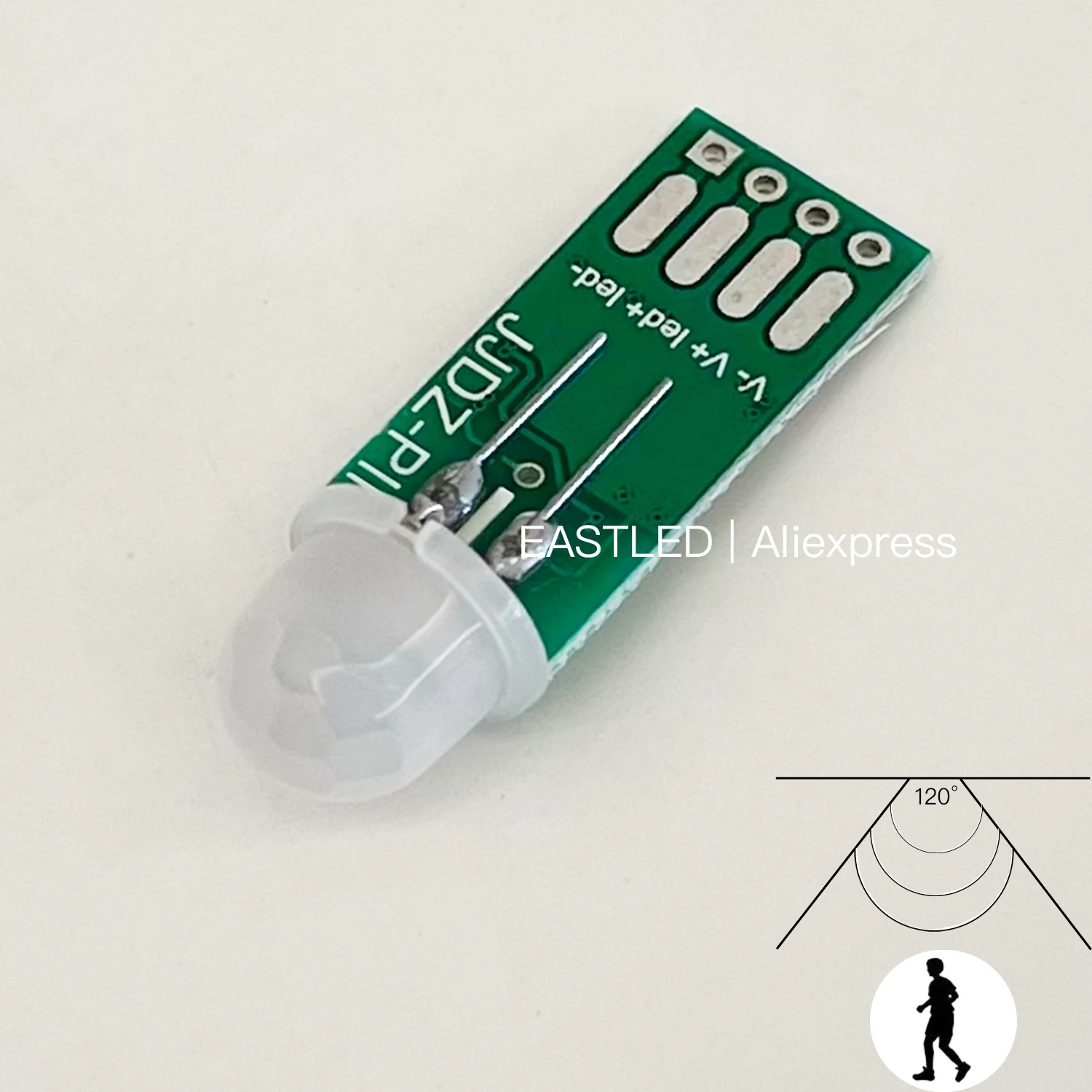 Modulo Interruttore Sensore Di Movimento Pir Dc 5V 12V Interruttore On-Off Automatico Rilevatore Di Movimento Del Corpo Umano Controller Led A Induzio