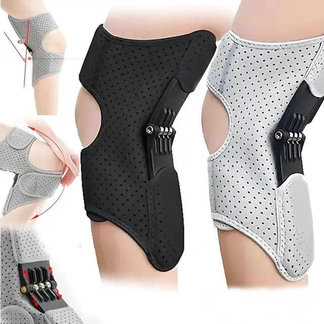 1PC Knee Assistive Device Knee Booster Power Joint Support Knee Pads Protector Non-Slip Knee Support Brace Knee Booster 4