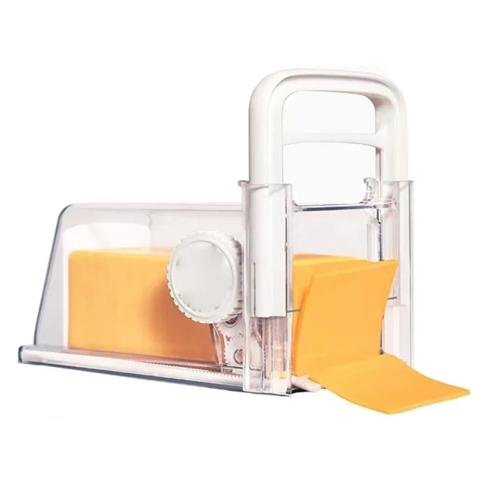 

Foe Kitchen Household Cheese Cutter Butter Cutter 1pcs 22.8x13.4x15.4cm 4 In 1 Stainless Steel White Cheese Slicer