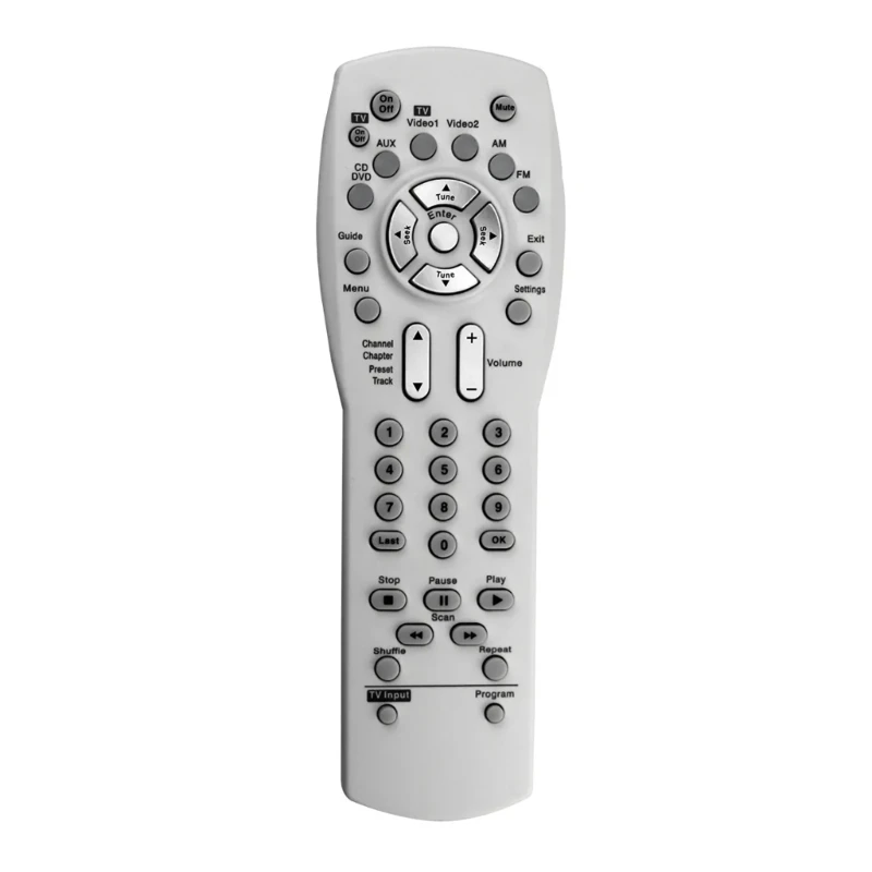 

T8WC Easy to Use Remote Control for TV DVD 321 Home Theater System Large Keys