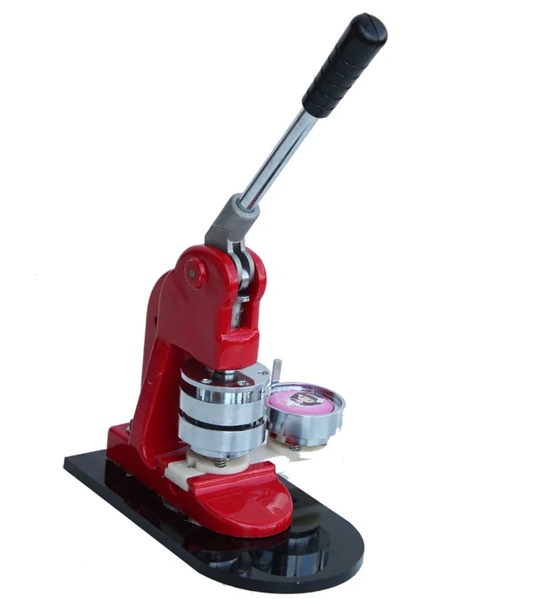 Button Maker 1 Inch 25mm Button Badge Maker 1000pcs Aluminum Frame Free Parts and Circle Cutter