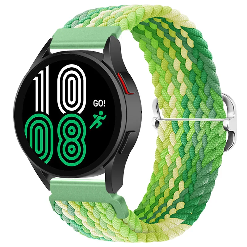 Nylon Elastic Braided Solo Loop Strap - 20mm/22mm