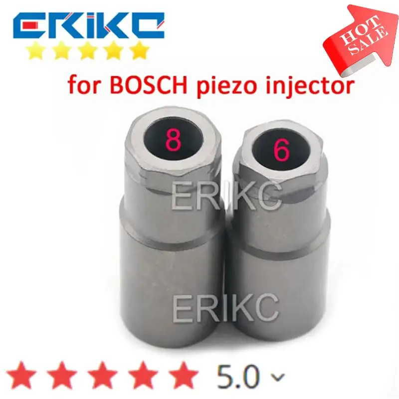 

ERIKC форсунка дизельного инжектора, гайка 8 и 6 углов, насадка форсунки с общей топливной магистралью, запасные части для пьезофорсунок Bosch