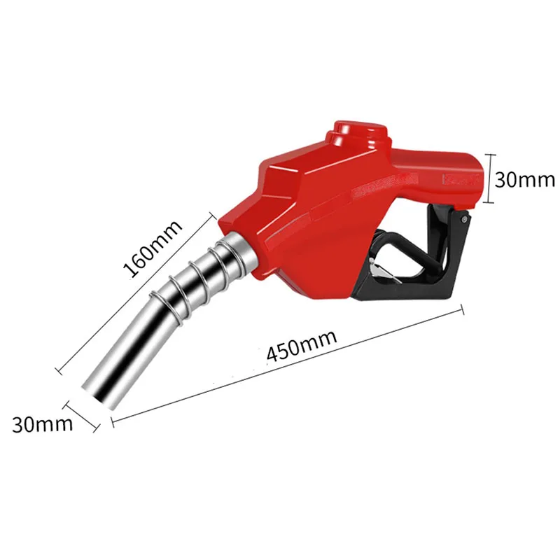 Pistol refueling machine auto shut off fuel gasoline/gasoline/diesel refueling gun aluminum alloy nozzle hand fuel pump