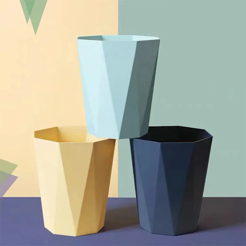 가정용 대용량 플라스틱 쓰레기통, 욕실 침실 주방 사무실용 변기 종이 바구니 Best5 가정용 대용량 플라스틱 쓰레기통, 욕실 침실 주방 사무실용 변기 종이 바구니 Best5