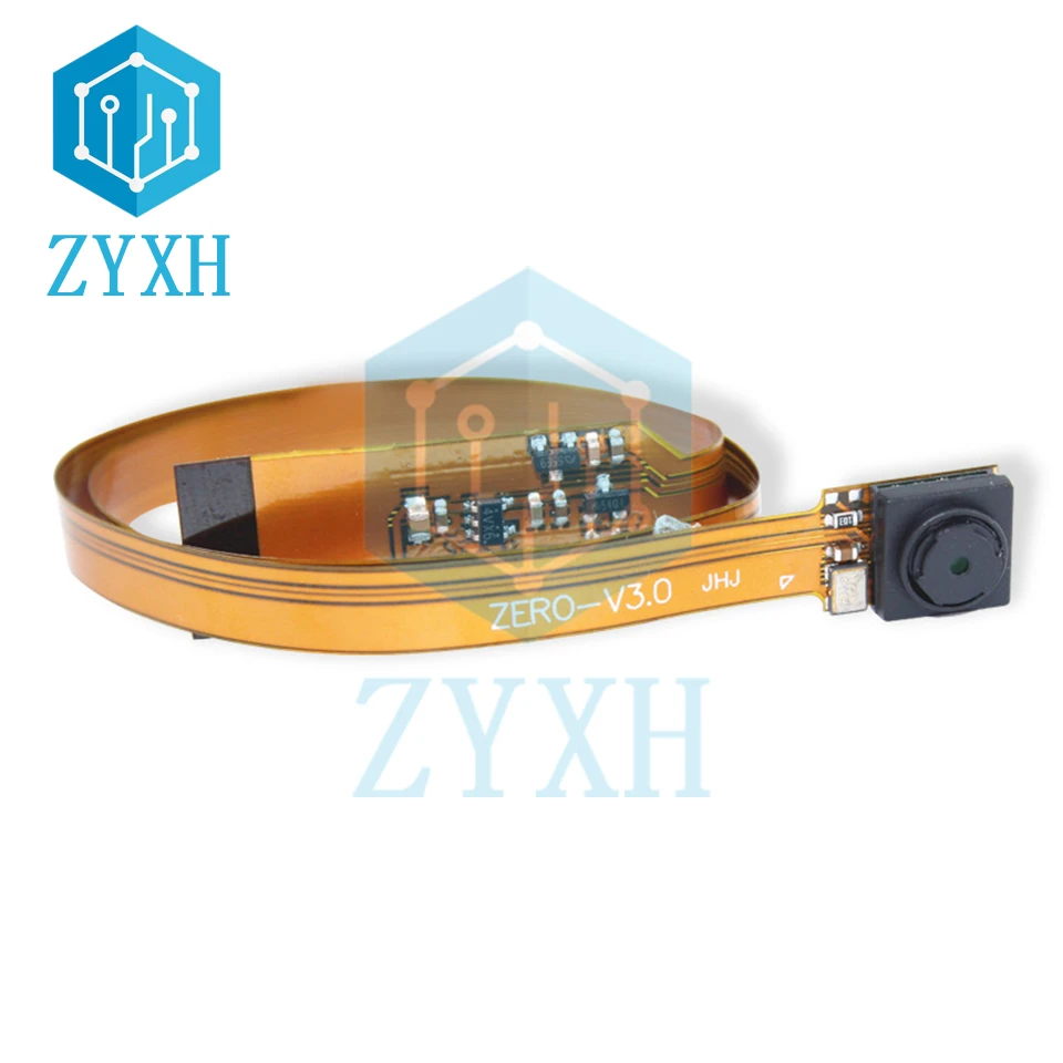 

Raspberry Pi ZERO W / ZERO V1.3 OV5647 модуль камеры 5 миллионов пикселей 1080P 2592x1944 3,51 мм фокус 69,1 градусов