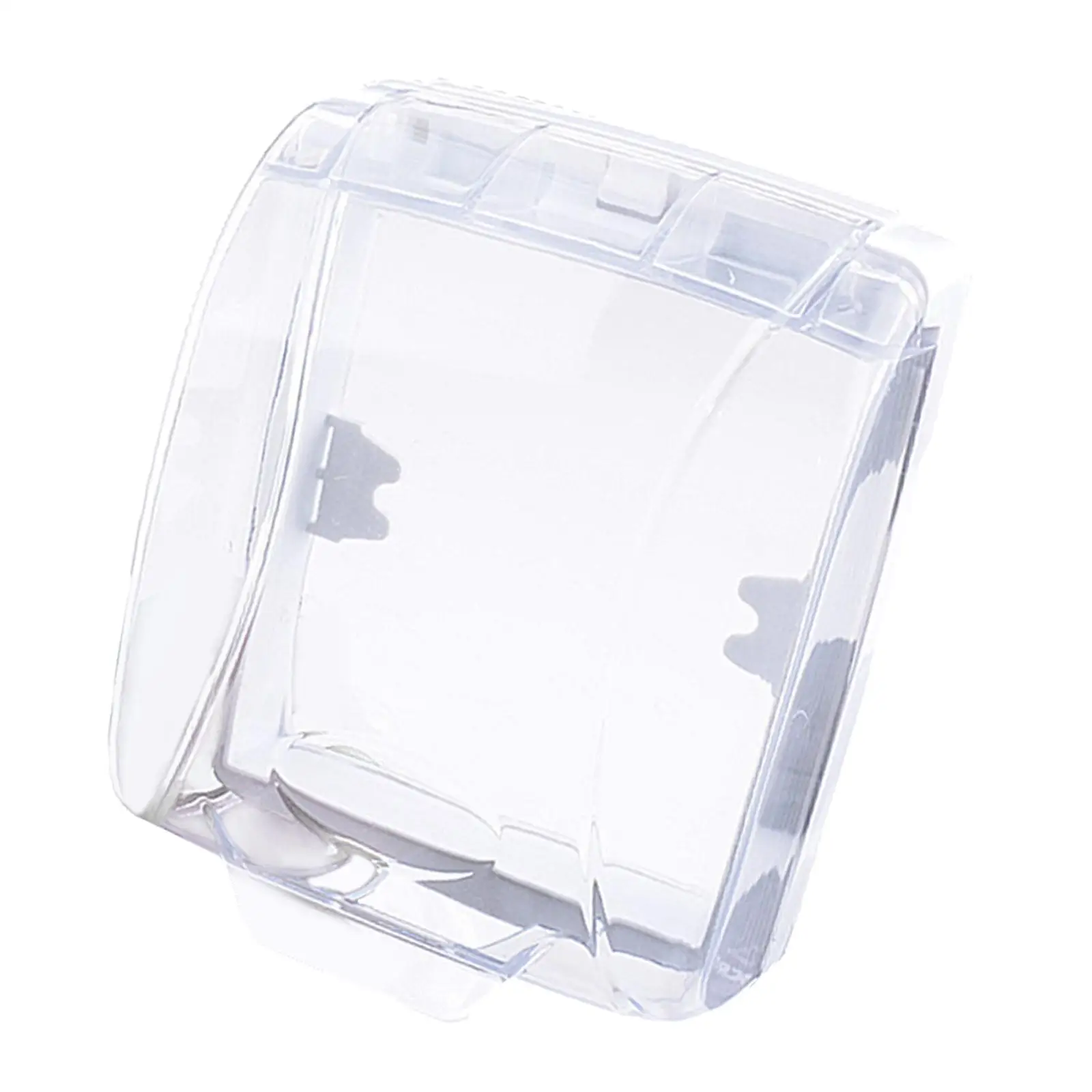 Plastic Doorbell Shelter Transparent Chime Button Rain Cover Protective
