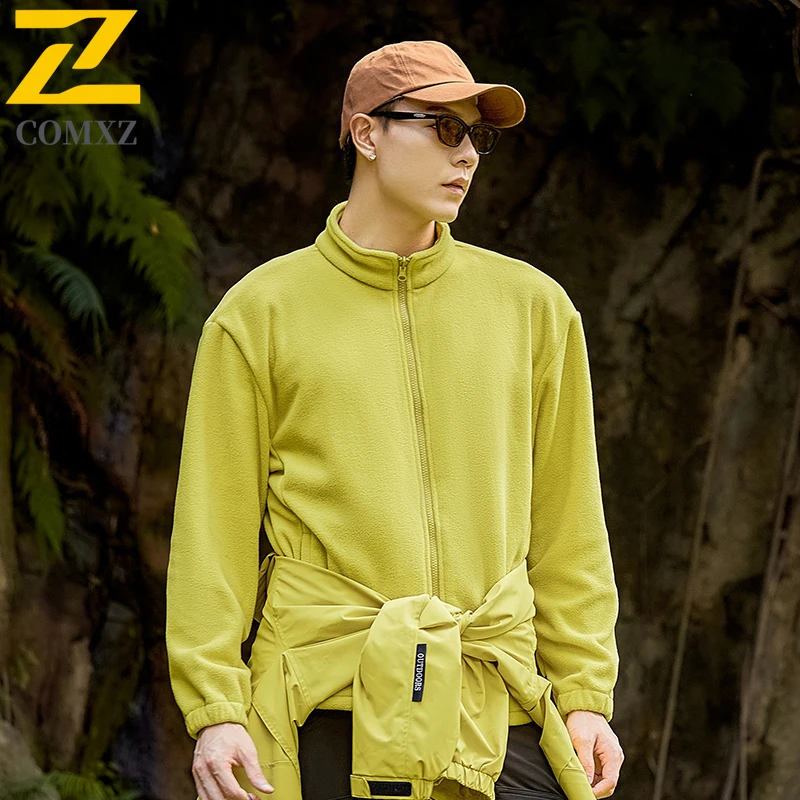 COMXZ 3-in-1 Waterproof Windproof Jacket for Couples Winter Detachable Down Coat Mountain Climbing Thermal Outdoor Gear