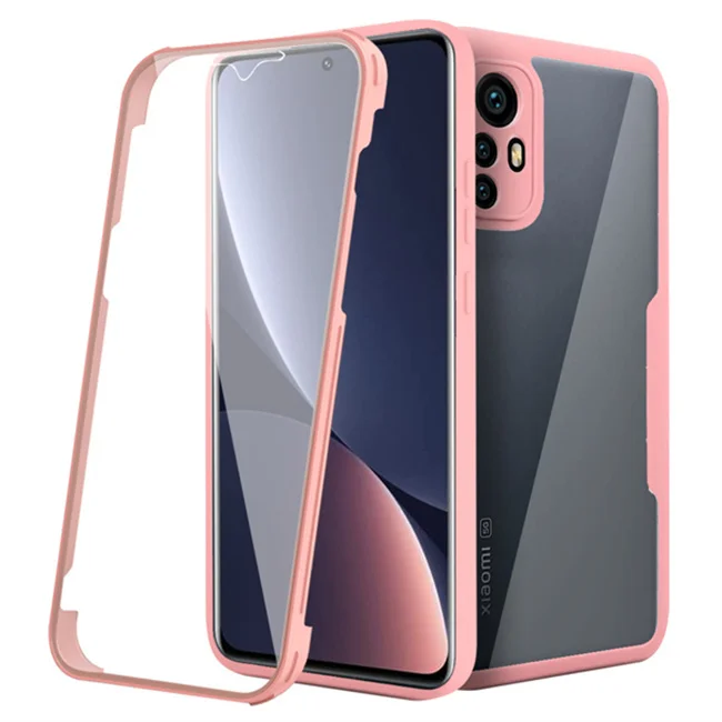 thumbnail image 1 of 360 Full Body Front Back Protective Cases For Xiaomi 12T Pro 11T 12 11 lite 5g ne 12X Shockproof Cover For Xiaomi 12T Pro Case, 1 of 5