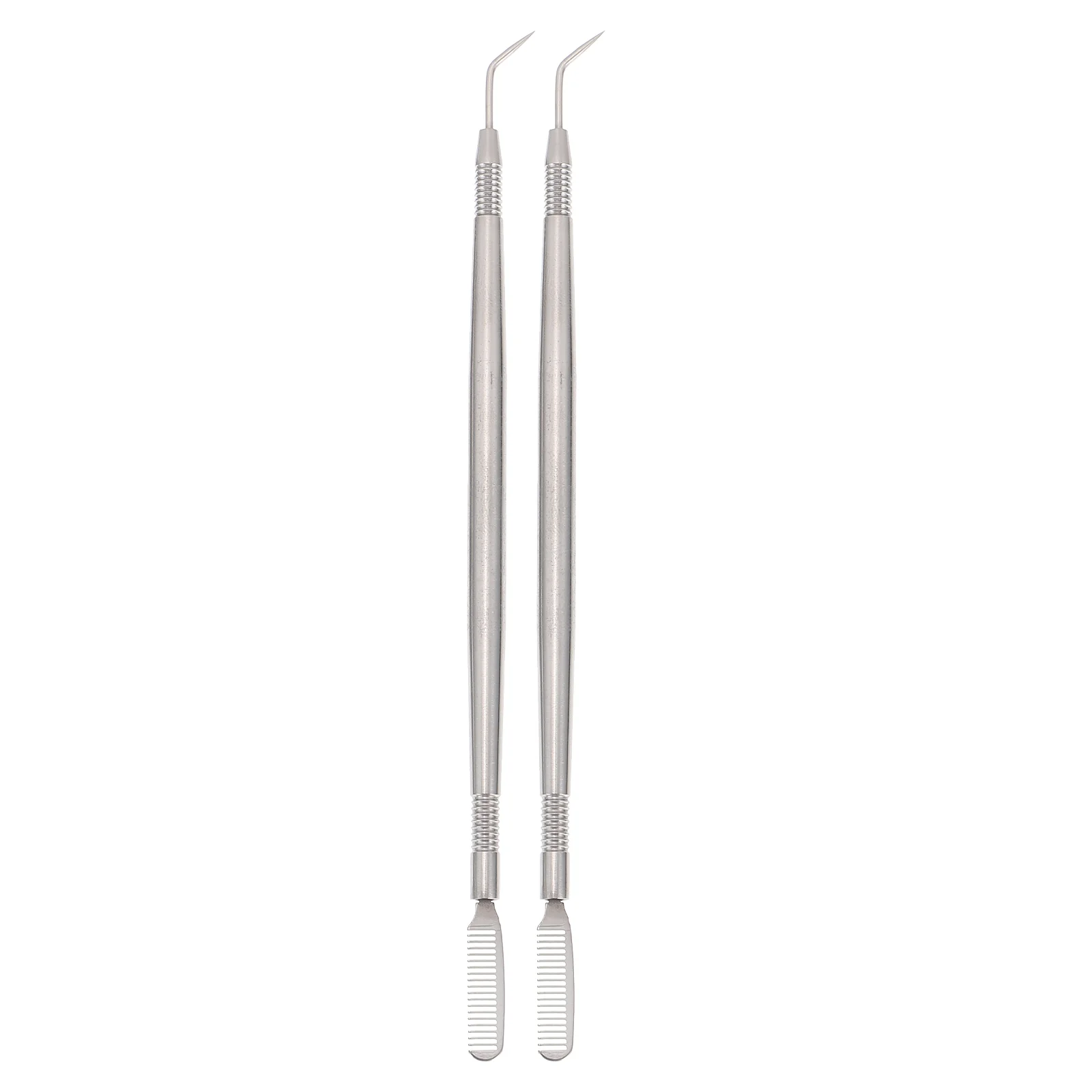 

2 Pcs Eyelash Separator Precise Applicator Multipurpose Comb Lift Brush Beauty Assistant Tool Eyebrow Combs Double-end