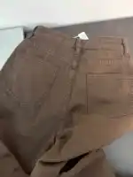 Jean Droit Rétro Américain pour Femme, Pantalon à Jambes Larges, Taille Haute, Ajusté, Café, Tendance, Denim, Nouvelle Collection Automne 5