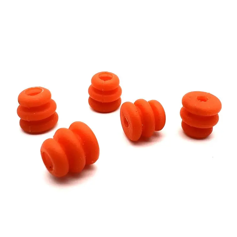 5Pcs Shockproof Cushion Silica Gel Cover Anti-vibration Pad For CD DVD VCD Car Power Amplifier Audio Cassette Player Accessories