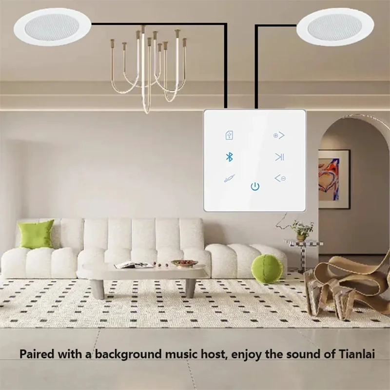 Bathroom 3Inch 8Ohm 6W Passive Ceiling Speaker 3-Inch Ceiling Speaker Small Ceiling Speaker