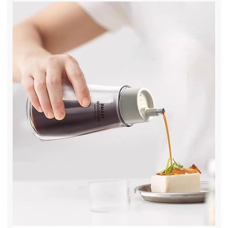 Glass Oil Pot Seasoning Bottle Olive Vinegar Sauce Barbecue Spray Oven Cooking oil spray bottle condiment squeeze bottles seasoning jars