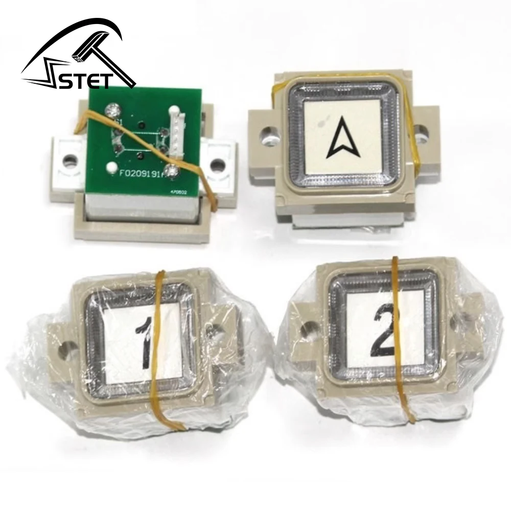 STET For OTIS Elevator Button F0209191A A4J19059 BS34A