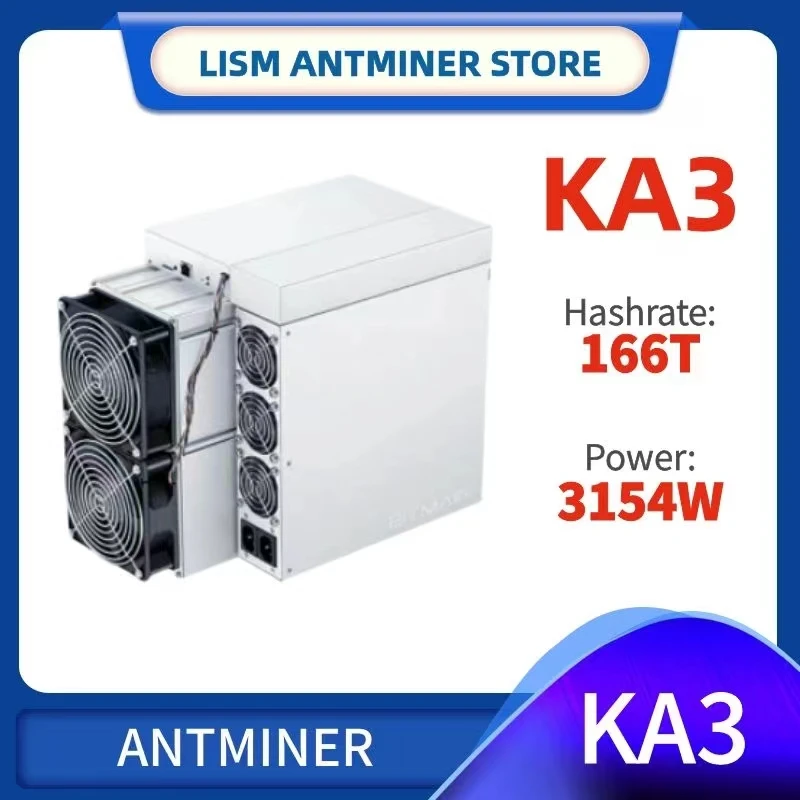 Nuovo Bitmain Ka3 Con Blake2S Kadena Kda Antminer 166T Hashrate Con Psu