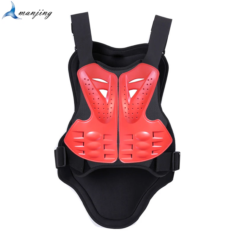 Adult Motorcycle Protective Vest with Spine and Chest Armor