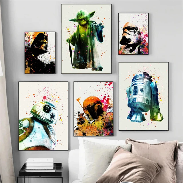 Yoda Poster Paint By Numbers