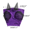 Mesh Fly Mask Hood Breathable Anti Fly Stretchy Knitted Mesh Mask Anti-Worms Horse Flying Mask Horse Riding Equestrian Equipment 6
