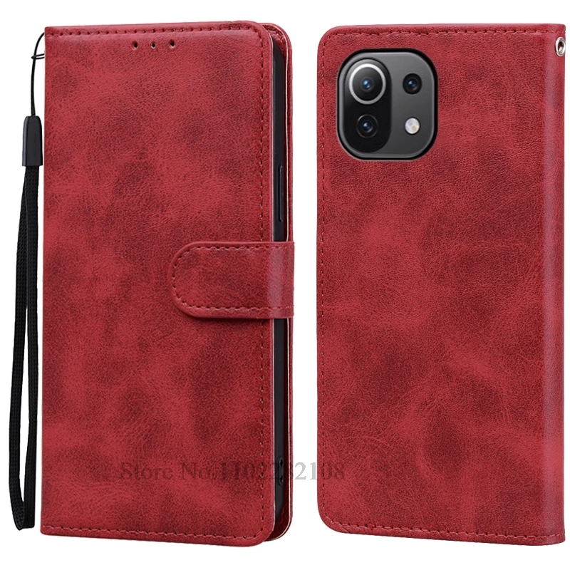 Leather Wallet Flip Case with Multifunctional Features and Elegant Design