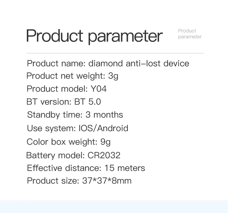 Mini GPS Bluetooth Tracker