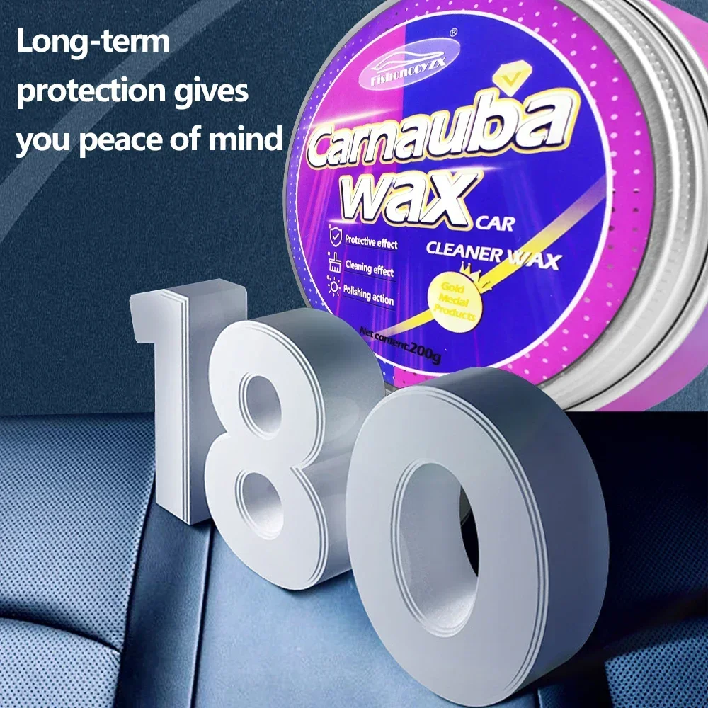 Car Wax Auto Paint Care Carnauba Paste Wax Brazilian Polishing Paste High Gloss Shine Super Hydrophobic Coating Glazing