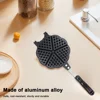 Sandwich Toaster Love Heart Shape Toaster Breakfast Skillet Non-Stick Aluminum Omelet Breakfast Machine 6