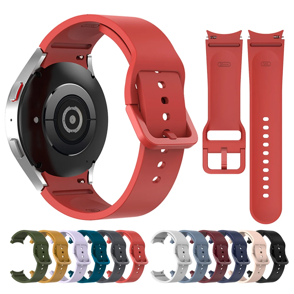 

Ремешок силиконовый для Samsung Galaxy Watch 4/4 Classic/5 /5pro /6 /6