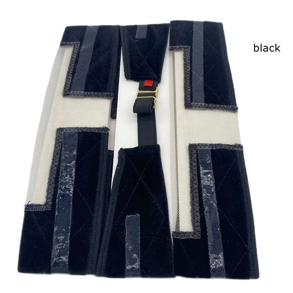 Non-slip Soft Velvet Women Wig  Grip Velvet Adjustable Headband Elastic Hold Hair Accessories 3