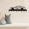 1pc Artistic Decorative Accessories 1pc Racing Car Key Holder Wall Mount for Exquisite Charm 1