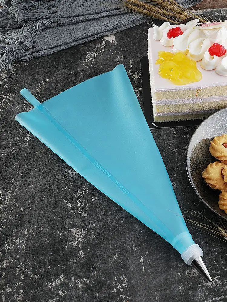 Kit Decorazione Torte 16 Pezzi Cangool - 12 Sacchetti Usa E Getta + 4 Punte In Acciaio Inox Per Glassare Cupcake E Dolci