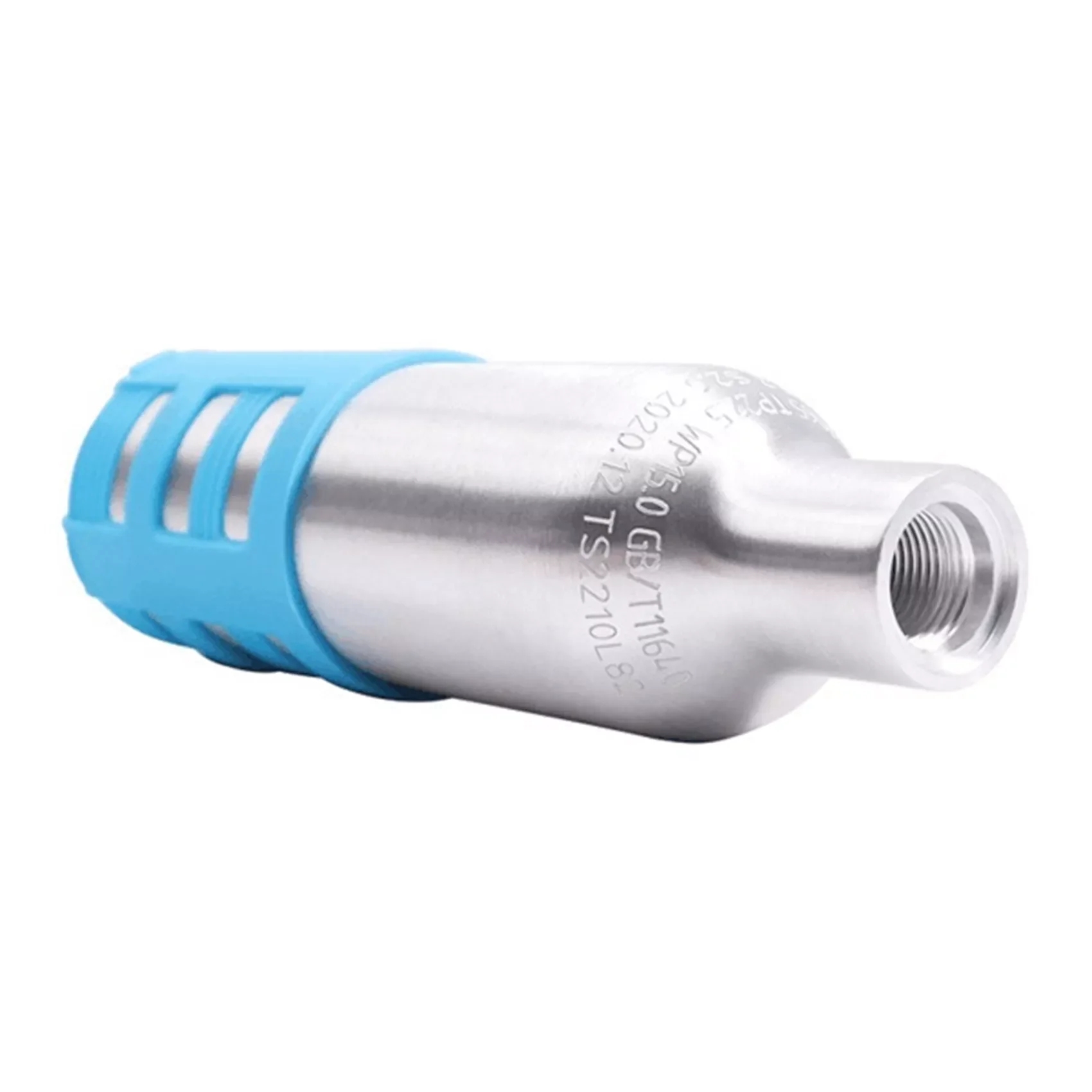 Black Soda Maker Refillable Soda Bottle Spare Reusable CO2 Cylinder