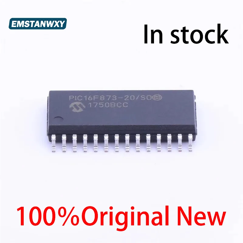 

100% new original PIC16F873-20 PIC16F873-20/SO 8-bit microcontroller - MCU In stock