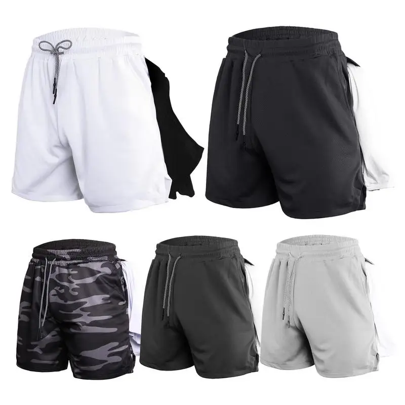Men's Sports Fitness Casual Shorts Quick-Dry Lightweight Shorts Athletic Shorts for Running Walking Cycling Boxing Squatting women sports tennis skirts golf dress fitness shorts athletic running short quick dry skort skirt with pocket