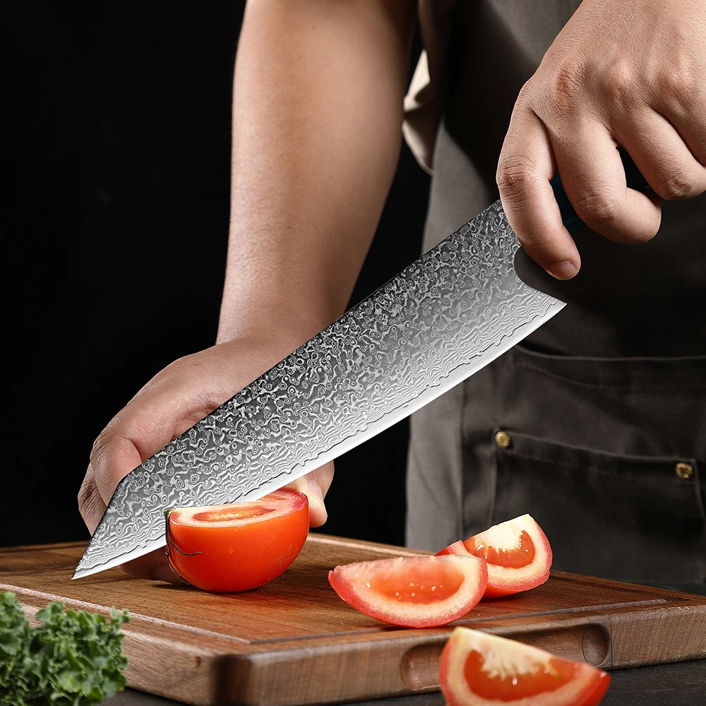 Kiritsuke Damascus Chef Knife