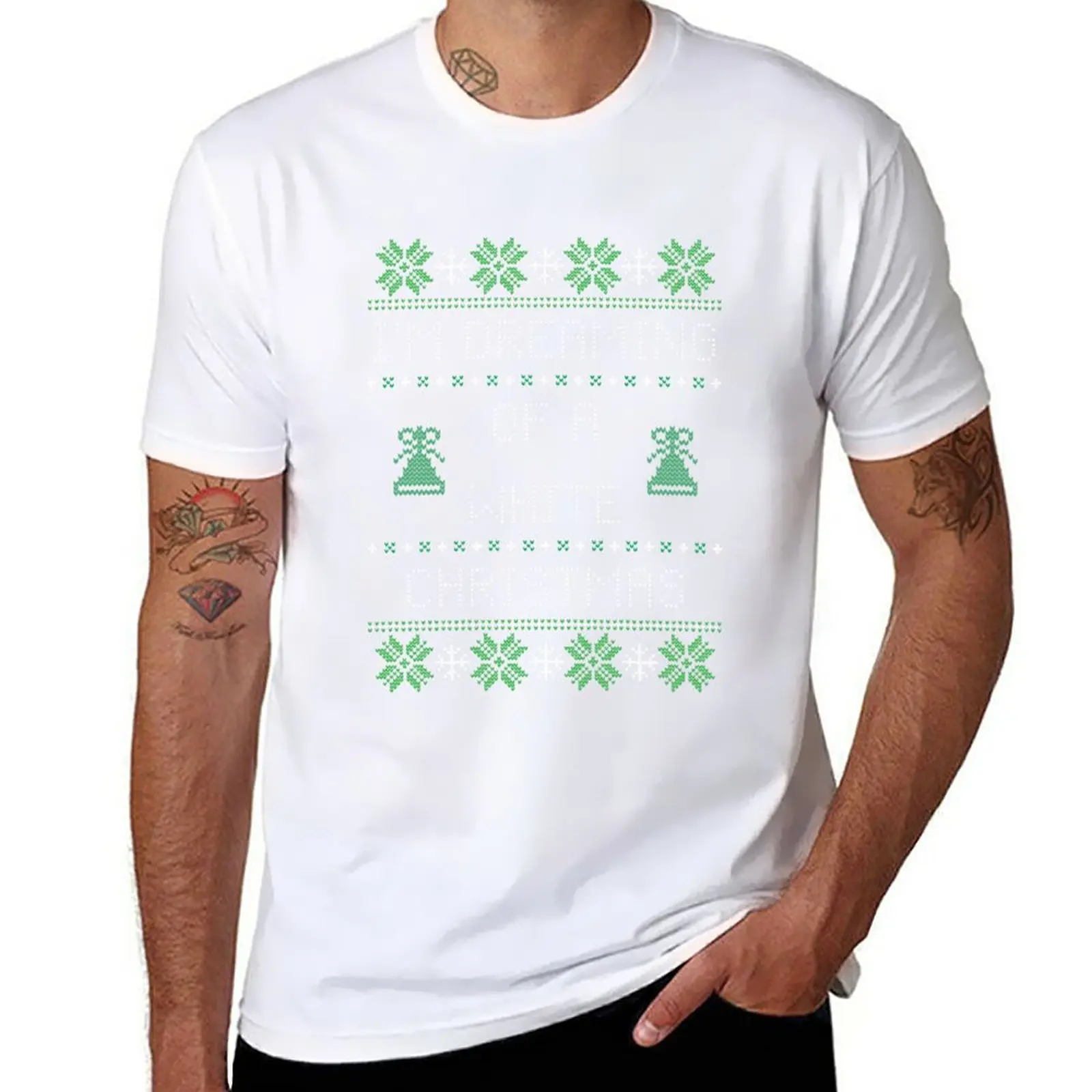 

Dreaming Of A White Christmas T-Shirt black t shirt oversized t shirt plus size t shirts men clothings