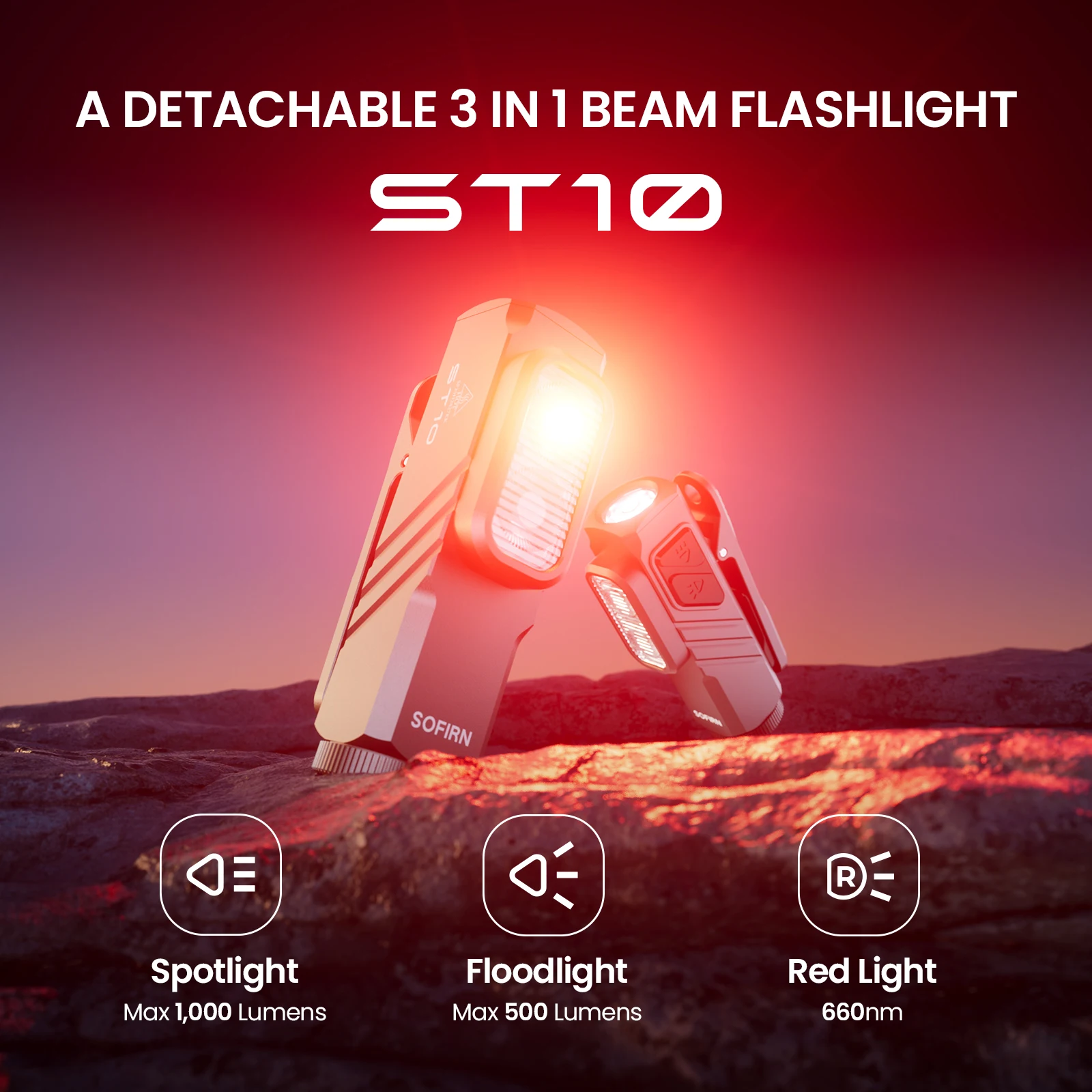 SOFIRN Mini ST10 Flashlight 1
