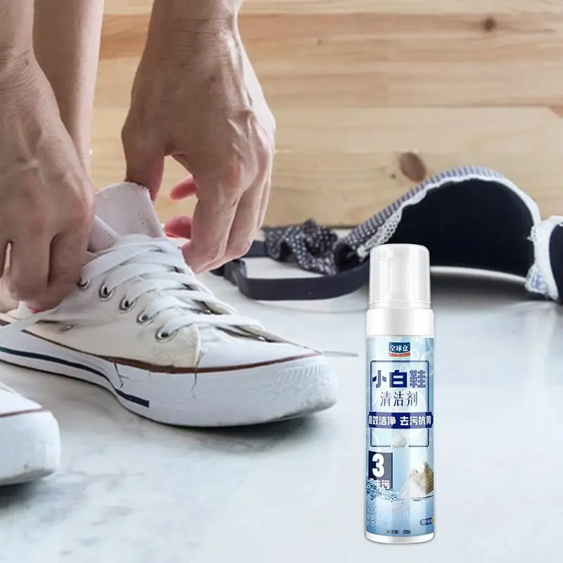 

Effortless Shoe Care White Sneakers Cleaner for Restoration and Whitening Deep Clean Shoe Foam Revitalize Your White Sneakers