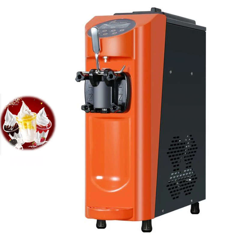 Macchina Per Gelato Soft Commerciale Macchina Per Gelato A Testa Singola Distributore Automatico Di Gelato Da Tavolo
