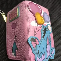 New Disney Eeyore Loungefly Wallet Clutch Purse Women'S Purse Card Bag Double Fold Coin Purse Card Package For Girlfriend Gifts - Image 5