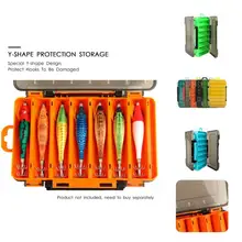 

Fishing Tackle Box Anti Collision Rust Resistant Drainage Hole Fishing Lure Box Fishing Bait Box Fishing Storage Box